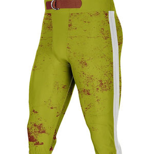 Pantalones de Fútbol Cómodos para Hombre, Pantalones Cortos Deportivos Largos con Acolchado para el Día del Partido y Práctica de Tackle - Product Image 2