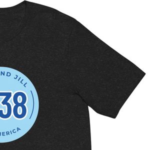 Jack and Jill Blues 1938 T-shirt pour femme en coton doux à manches courtes et col rond avec motif graphique, haut décontracté et confortable pour tous les jours - Product Image 6