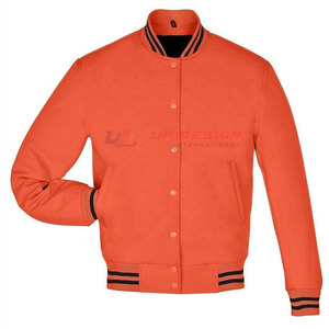 บริการ OEM เสื้อแจ็คเก็ตเบสบอลผู้ชาย วัสดุเป็นมิตรกับสิ่งแวดล้อม ระบายอากาศได้ดี ทนทาน MOQ ต่ำ เสื้อแจ็คเก็ตฤดูหนาว ดีไซน์นานาชาติ - Product Image 5