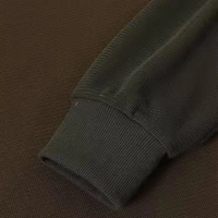 Suéter de Punto con Cuello Redondo y Bloques de Color para Hombre, Corte Holgado, Estilo Casual de Otoño