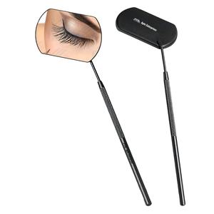 กระจกขนตาแบบพกพากระจกแต่งหน้ากระจกพกพาอุปกรณ์เสริมความงามติดกระเป๋าใส่ขนตาทรงสี่เหลี่ยมติดโลโก้ได้ตามต้องการ - Product Image 1