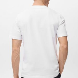 Camisetas personalizadas 100% algodón para gimnasio y uso diario, camisetas con logo personalizado, fabricante OEM ODM, camisetas lisas teñidas de gran tamaño. - Product Image 6