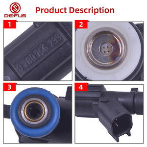DEFUSWholesale Orijinal Kalite Yakıt Enjektörleri OEM 0280156299 BL Coupe CK 1.3L 1.5L 1.6L 05-16 Benzin Enjektör Valfleri için - Product Image 2