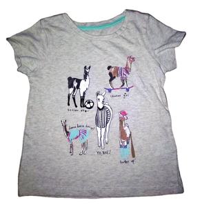 Venta caliente Material de algodón Cordero Impreso Niñas Camiseta Bangladesh Stocklot/Envío para la temporada de primavera para niños - Product Image 1