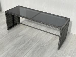 Moderno 4 piezas PE Rattan al aire libre Mimbre Patio Muebles Set 4P00078 para jardín Patio Escuela Sala Hospital Villa - Product Image 5