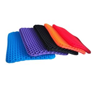 Alta qualità antiscivolo in Silicone ergonomico Gel personalizzato sedia 50*50 Cm cuscino cuscino cuscino cuscino per auto <span class=keywords><strong>cuscini</strong></span> tappetino auto - Product Image 5