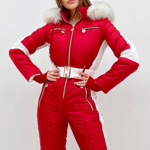 Wholesale Adults Winter Snow Suit Single or Double Board Ski Clothing with Zipper Closure <b>Overall</b> Set for Men Women Girls - Product Image 6