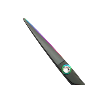 Ciseaux de coiffure professionnels de qualité supérieure de 6 pouces, en acier inoxydable, résistants à la rouille, durables, logo personnalisé, ciseaux OEM - Product Image 3
