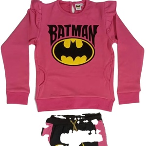 Ensemble de vêtements décontractés Sweatshirts à manches longues et pantalons longs à taille élastique Ensemble de 2 pièces de tissu à tricoter - Product Image 2