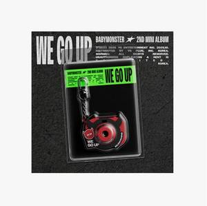 BABYMONSTER มินิอัลบั้มชุดที่2 [WE GO UP] พวงกุญแจมินิบีมเวอร์ชันอัลบั้มออฟฟิเชียลของกลุ่มไอดอลเกาหลี KPOP ซีดีสะสมของขวัญฟรีสำหรับแฟนคลับ - Product Image 2