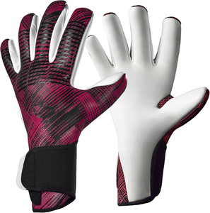 Latest Design Professional Breathable Lightweight Comfortable Leather Outdoor Goalkeeper Gloves Full Finger Adjustable Wrist - Product Image 2