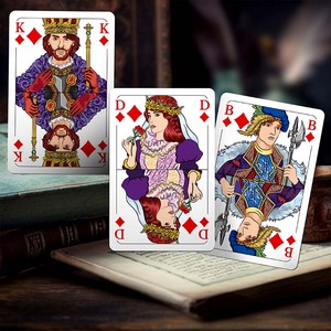 Jeu de cartes allemand Skat, jeu de cartes, papier noir 310 g/m², vernis à base d'eau, 59x91 mm - Product Image 2