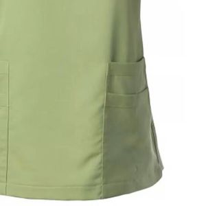 Wholesale <b>Plus</b> <b>Size</b> Custom Logo Women's <b>Scrub</b> Medical Nurse Hospital Uniforms Set Cotton Twill High Quality OEM Service - Product Image 3
