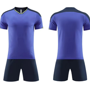 Uniforme de Fútbol Personalizado al por Mayor, Camiseta y Pantalones Cortos para Hombre, Ropa Deportiva de Equipo, Diseño de Logotipo por Sublimación, 100% Poliéster de Secado Rápido - Product Image 1