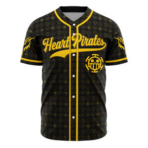 Maillot de baseball personnalisé en gros 2026 – Broderie et impression, respirant, col en V, manches courtes, unisexe, pour équipe - Product Image 1