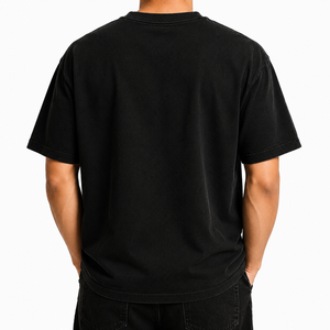 Camiseta de Hombre Oversize 100% Algodón, Nueva Colección 2026, Impresión DTG con Pedrería, Estilo Urbano, Cuello Redondo, Manga Corta, Personalizable - Product Image 3