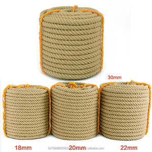 Corde en jute torsadée 100 % naturelle, écologique, durable, biodégradable, 18 mm, 3/4 brins, haute résistance, flexible, haute qualité, exportateur - Product Image 4