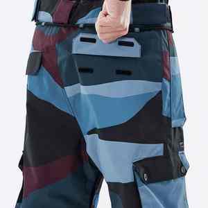 Leggings Deportivos de Invierno de Cintura Alta y Corte Regular con Tela Térmica Transpirable que Absorbe la Humedad, Pantalones de Esquí y Nieve con Estampado - Product Image 5