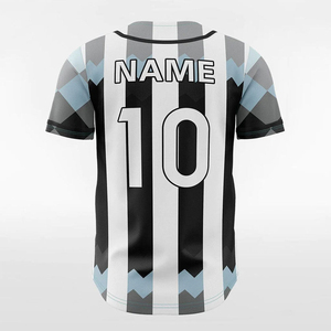 High Quality Customized <b>Baseball</b> Jersey 100% Polyester Fabric Breathable Quick Dry Plus Size Custom Logo & Color Men's - Product Image 2