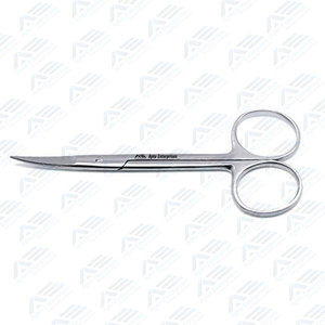 Premium 4,5 \ "Manual Power Tijeras de IRIS de acero inoxidable Instrumento Médico Veterinario quirúrgico recto - Product Image 2