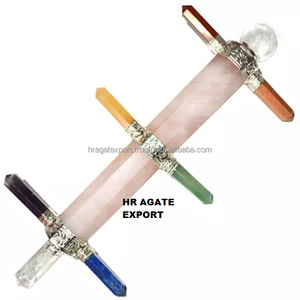 Venta al por Mayor de Varitas de Cuarzo Transparente de la Mejor Calidad para Sanación de 7 Chakras, Varitas de Cuarzo Natural, Varitas de Energía - Product Image 5