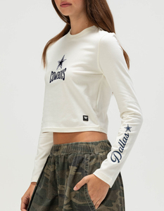 เสื้อยืดแขนยาวสำหรับผู้หญิงของทีมดัลลัส คาวบอยส์ - Product Image 4