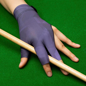 Adjustable 3 Finger Snooker <b>Gloves</b> Available At Reasonable Price Breathable Lightweight Cotton Spandex 3 Finger <b>Gloves</b> - Product Image 6