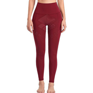 Leggings Modernos para Mujer, Cintura Media, Spandex/Poliéster, Ecológicos, de Secado Rápido, Transpirables, Ropa Deportiva para Fitness - Product Image 3