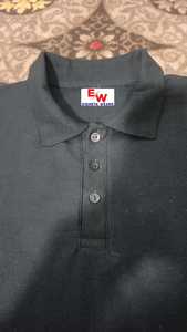 Camiseta de Manga Corta para Hombre, 100% Algodón de Alta Calidad, Lisa o Estampada, con Logotipo Bordado Personalizado, Tejido de Punto Oscuro, para Empresas - Product Image 3
