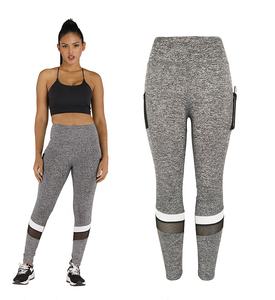 Servicio OEM Personalizado de Alta Calidad, Ropa de Invierno Tejida, Transpirable, Ligera, de Spandex/Poliéster, Sin Costuras, Cintura Alta, Estilo Hip Hop para Mujer - Product Image 4