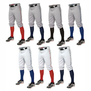 Ensembles de pantalons de baseball personnalisés de qualité supérieure, imprimés sur le devant, couleur unie, respirants, unisexes, décontractés, pour adultes, 100% coton - Product Image 1