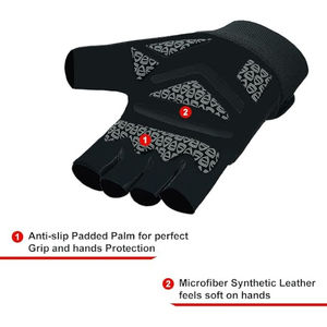 Gants de fitness personnalisés de qualité supérieure avec logo, vente en gros par un bon fabricant, nouveau style, meilleur matériau, prix bas pour une utilisation en extérieur - Product Image 5