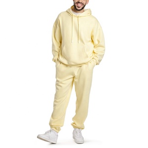 Survêtement de sport pour homme OEM, vêtements de sport en molleton brossé doux, tenue d'entraînement athlétique, tenue de gym pour homme - Product Image 5