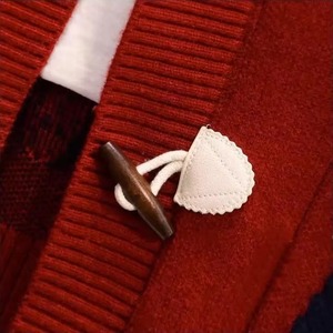 Wholesale Womens Fiber Jacquard Knit Solid <b>Cardigan</b> OEM Custom Logo Oversized Button <b>Sweater</b> Manufacturer - Product Image 3