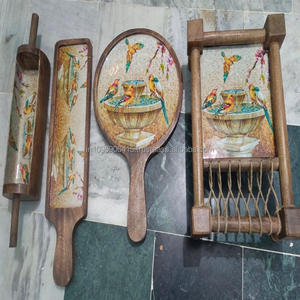 Cuencos de Madera Ecológicos de Lujo Hechos a Mano para el Hogar y la Cocina, Exportados por K S de Maharashtra, Madera de Mango - Product Image 2