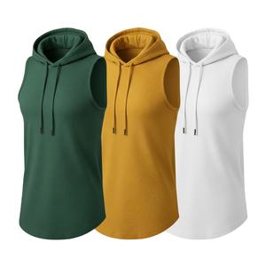 Débardeur pour homme, chemise athlétique sans manches élégante, douce, respirante, ajustée, décontractée, pour la salle de sport, vêtements de sport, logo personnalisé, fabricant en gros - Product Image 2