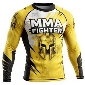 Rashguard de MMA 2026, Rashguard de BJJ de Manga Larga, Fabricantes de Rashguards de MMA con su Logotipo, Rashguard de MMA Sublimado para Hombre - Product Image 4