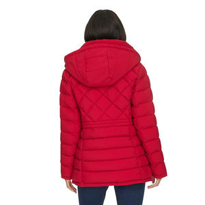 Chaquetas acolchadas de color sólido de alta calidad para mujer a precio de mayoreo, producto más popular, diseño personalizado - Product Image 2