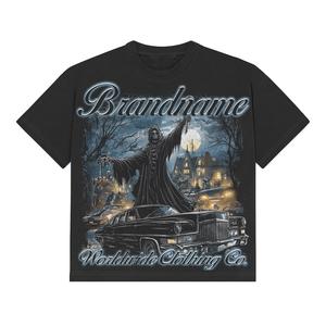 Camisetas Deportivas Personalizadas de Alta Demanda, 100% Algodón, Cuello Redondo, Corte Holgado para Hombre, Precios al por Mayor - Product Image 2