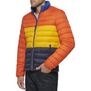 Puffer Jacket High Quality OEM Plus Size High Street Custom Logo Printed <b>Coats</b> Winter Warm Wholesale <b>Bubble</b> Clothing - Product Image 4