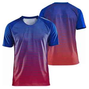 Camiseta de Fútbol de Súper Calidad para Hombre, 100% Poliéster Suave y Cómodo, Diseños Sublimados Personalizados, Servicios OEM de Sialkot, Pakistán - Product Image 6