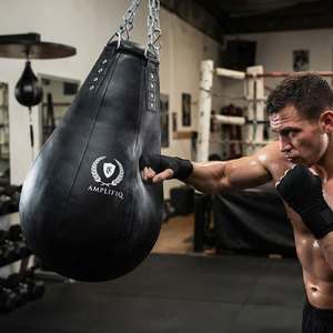 Saco de Boxeo de Cuero Ecológico de Alta Calidad con Relleno de Arena para Entrenamiento Profesional de Boxeo y Ejercicios de Gimnasio - Product Image 2