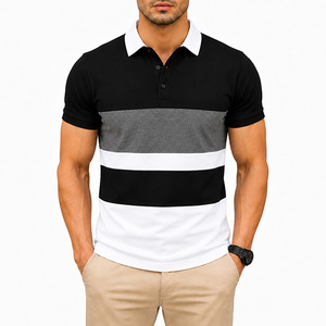 Camiseta de Golf Personalizada con Estampado Patriótico Americano en la Parte Delantera, de Poliéster, Estilo Raglán, Gráfico Retro, Elástica, de Manga Corta, Informal para Hombre - Product Image 6