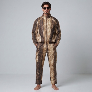 Chándal de hombre de alta calidad, tela de nailon suave, ajuste flexible para correr, fitness, viajes y ropa deportiva. - Product Image 4