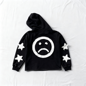 Sweat à capuche unisexe personnalisé avec logo, 500 GSM, style vintage délavé au soleil, fermeture éclair, tissu French Terry, broderie patchwork, effet usé, lavage à l'acide, par Nesta Sports - Product Image 6