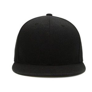 Wholesale <b>Flat</b> Brim Baseball Cap Waterproof Cotton Snapback <b>Hat</b> Custom Design - Product Image 6
