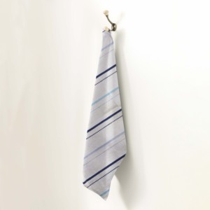 Serviettes de cuisine en coton lin personnalisées de qualité supérieure, à rayures teintes en fil, 100% coton OEM, très vendues, en provenance d'Inde - Product Image 3