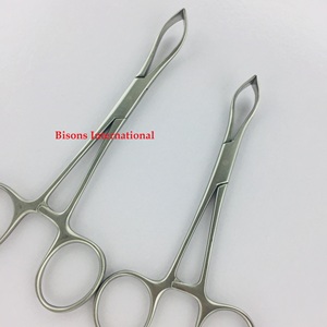 Pinzas quirúrgicas Backhaus de acero inoxidable para toallas, juego de instrumentos manuales, certificación CE Clase I, venta al por mayor - Product Image 3