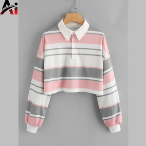 Camiseta Polo de Algodón para Mujer, Manga Corta, Estilo Casual, Logotipo Personalizado, Proveedor al por Mayor, Alta Calidad, Suave y Transpirable, Top de Verano - Product Image 6