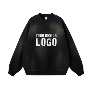 เสื้อสเวตเชิ้ตคอกลมผู้ชาย ผ้าคอตตอนผสมคุณภาพสูง สำหรับงานพิมพ์ สินค้าส่งเสริมการขาย และเสื้อผ้าแฟชั่น - Product Image 3
